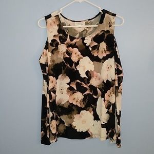 Calvin Klein cutout shoulder shirt, Large